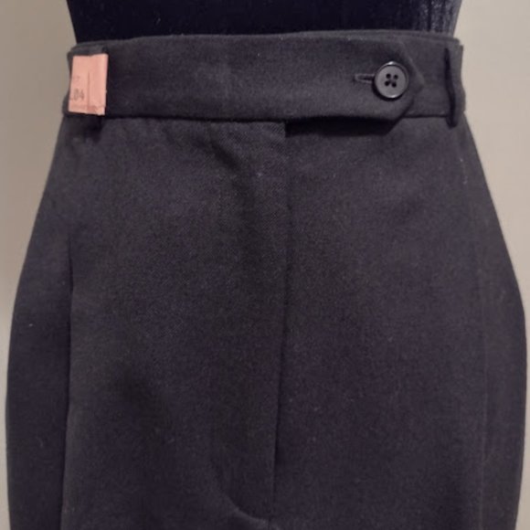 Talbots, Navy-Blue Pants, Size-14, 1.5 Cuffed, Dry Cleaned - Picture 3 of 5